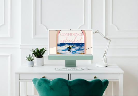 Confidence Unleashed Package- Ebook, Workbook, Monthly Journal and 100 Individual Affirmations