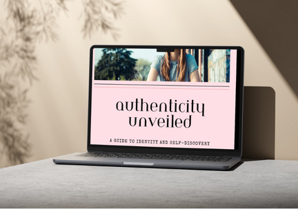 Authentic You: A Self Discovery Journey Package- Ebook, Workbook, Journal and 100 Affirmations